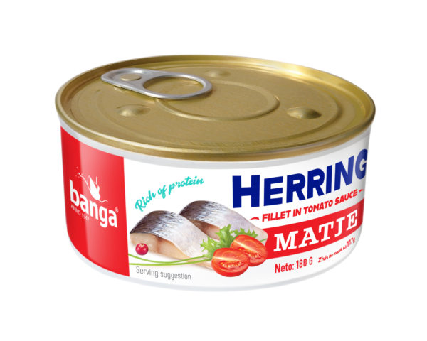 Herring Fillet Matje Tomato